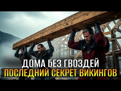 Видео: Викинги строили дома БЕЗ гвоздей - секрет прочности на века!