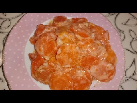 Видео: Морковь в молочно-сметанном соусе приятно удивит вкусом