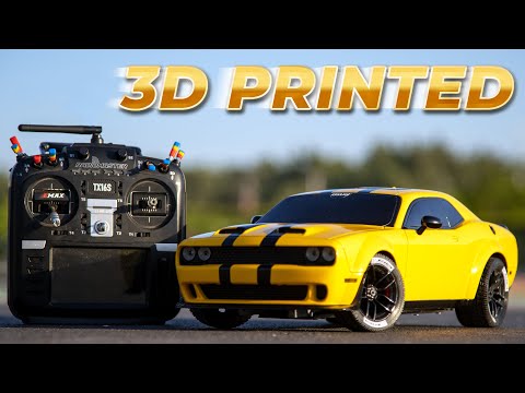 Видео: Как сделать радиоуправляемую машинку Dodge Challenger - 3D-печать радиоуправляемой машинки