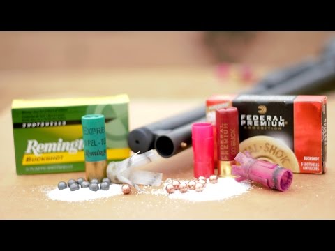 Видео: Patterning 00 Buckshot, часть 1 — Federal FLITECONTROL против Standard Wad