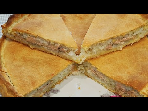 Видео: Татарский рыбный пирог с горбушей. Очень вкусно.