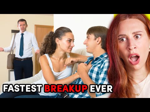 Видео: как расстаться за 10 секунд или меньше - РЕАКЦИЯ