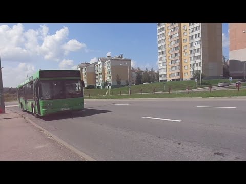 Видео: Автобус №30 (Витебск). Юг-7 - Подберезье.