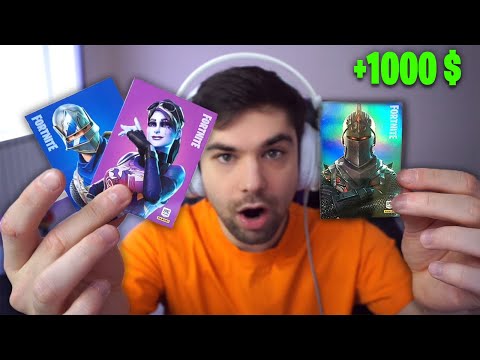 Видео: ЭТИ КАРТОЧКИ ФОРТНАЙТ СЕЙЧАС ПРОДАЮТ ЗА 1000$... Я КУПИЛ ИХ ЗА 50 РУБЛЕЙ