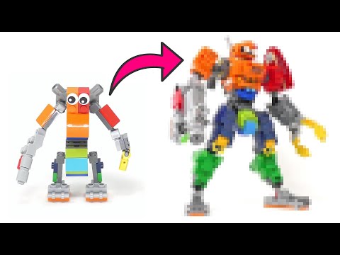 Видео: Модернизация совместного проекта моего племянника и сына — робота LEGO!