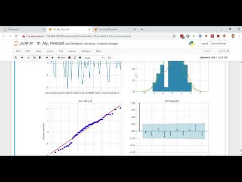 Видео: 06 Модель SARIMA (auto_sarima)