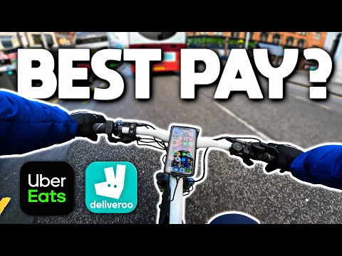 Видео: Uber Eats или Deliveroo — где платят больше всего?