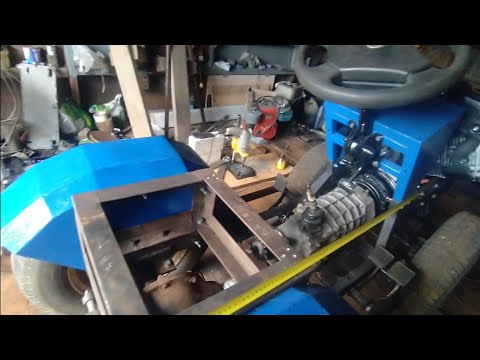 Видео: Размеры рамы Самодельного минитрактора