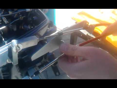 Видео: Подключение дистанции к установочному комплекту на Ямахе 9.9-15