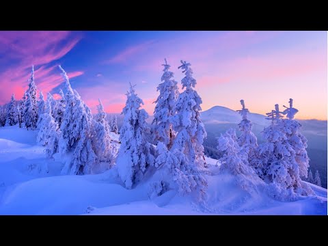 Видео: Чарующая красота зимней природы! Очень нежная, спокойная, приятная музыка Для отдыха