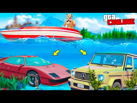 Видео: НАШЁЛ МЕРСЕДЕС ГЕЛИК И ЛАМБУ ПОД ВОДОЙ ! - БИТВА АВТОУГОНЩИКОВ В ГТА 5 ОНЛАЙН