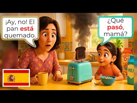 Видео: 🇪🇸 Кухонные катастрофы на испанском! 15 разговоров A1-A2