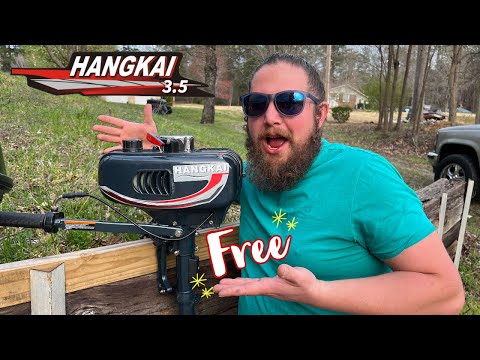 Видео: Б/у Hangkai 3.5 л.с. Первый запуск и тестовый запуск