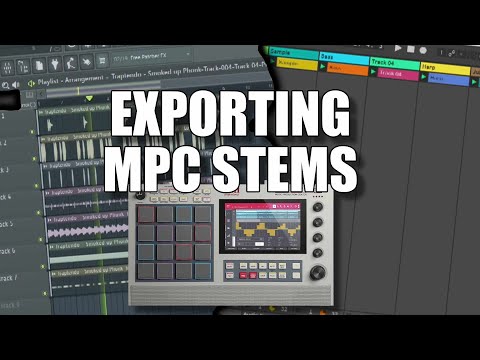Видео: AKAI MPC LIVE II Экспорт стемов для DAWS [Ableton Live и FL Studio]