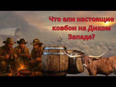 Видео: Что ели настоящие ковбои на Диком Западе?