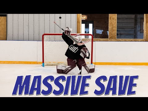 Видео: Тренировочная сессия для юных хоккейных вратарей