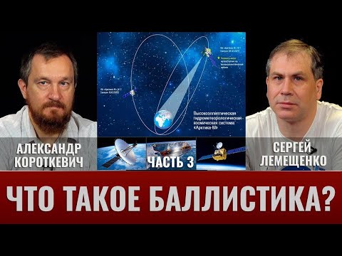Видео: А. Короткевич и С. Лемещенко: Что такое баллистика? Часть III: Основные типы орбит
