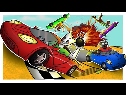 Видео: САМЫЕ ХАОТИЧНЫЕ ГОНКИ, ГДЕ ДОРОГУ СТРОИШЬ САМ! - Make Way