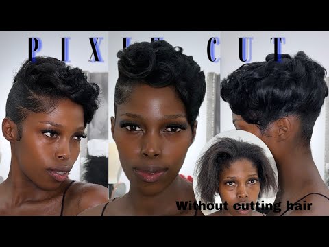 Видео: СТРИЖКА ПИКСИ без обрезки волос | Суперподробный урок