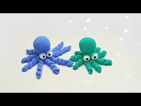Видео: Легко и просто 🔥 Как вязать Игрушку Осьминога  крючком 🔥 Кальмар  амигуруми 🔥