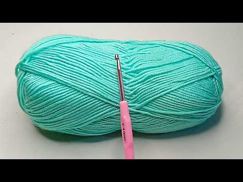 Видео: Я влюбилась в этот шов. Простой и элегантный узор крючком. Новое крючком