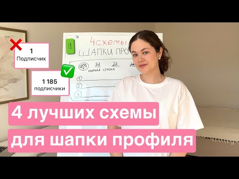 Видео: Что написать в ШАПКЕ ПРОФИЛЯ, чтобы ПОДПИСЫВАЛИСЬ И ПОКУПАЛИ? 4 СХЕМЫ