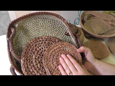 Видео: Плетение из сосновых иголок. Узел СОТЫ