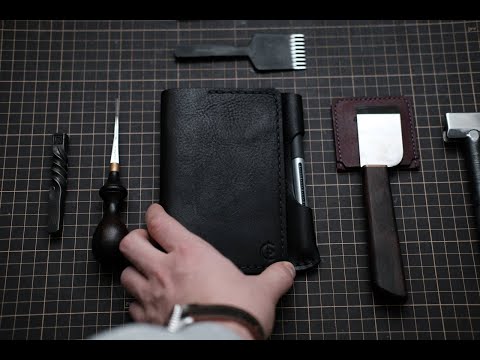 Видео: Making Notebook Leather Cover | Обложка для блокнота ручной работы