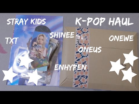 Видео: K-POP HAUL! май 2025 | kpop photocards | shinee stray kids enhypen txt onewe oneus onew key taemin