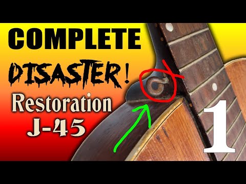 Видео: Полная реставрация Gibson J 45 | ЧАСТЬ 1