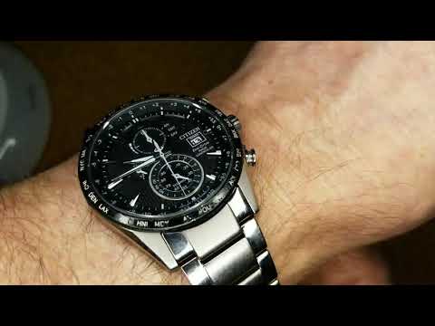 Видео: Купил бэушные часы Citizen AT8154-82E
