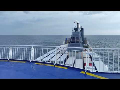 Видео: На пароме из Литвы в Германию. Клайпеда -Киль. Как не сорвать паузу на пароме.