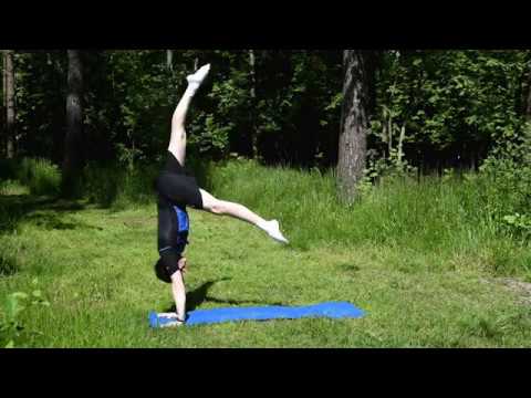 Видео: Тренировка - стойка на руках для начинающих.