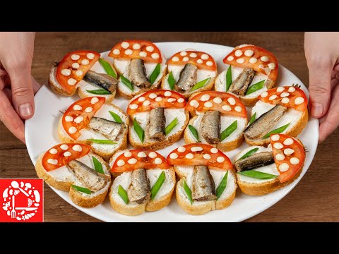Видео: Самые востребованные Бутерброды на Новогодний стол! Мой личный Топ!