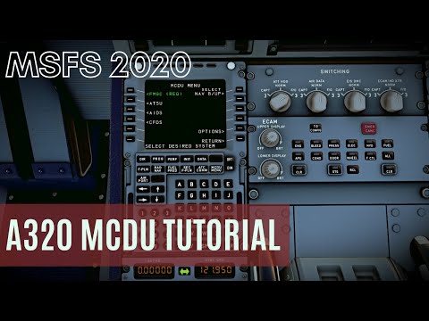 Видео: Как настроить MCDU в Airbus A320 | Tutorial