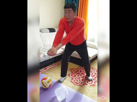 Видео: Гэрийн нөхцөлд волейболын доороос авах техник