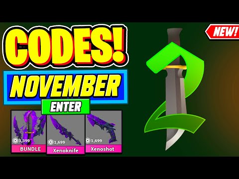 Видео: ⚠️Новые⚠️ ВСЕ РАБОЧИЕ КОДЫ для Murder Mystery 2 Ноябрь 2025 - Roblox Murder Mystery 2 Коды 2025