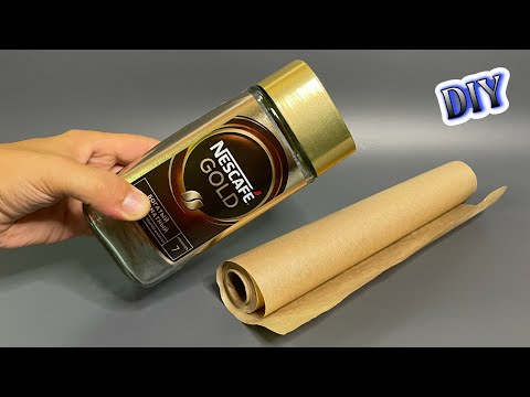 Видео: ТАКУЮ КРАСОТУ НЕ КУПИШЬ В МАГАЗИНЕ,А СДЕЛАТЬ ЛЕГКО ИЗ БАНКИ И ПЕРГАМЕНТНОЙ БУМАГИ💥DIY Creative ideas