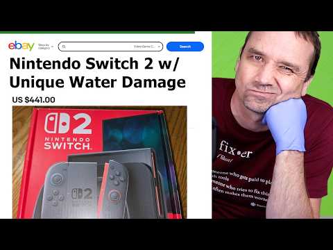 Видео: Я купил первый сломанный Switch 2 на eBay. Можно ли его починить?!