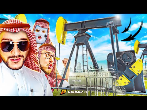 Видео: ПОСТРОИЛ НЕФТЕВЫШКУ ЗА 550.000.000 РУБЛЕЙ! ДОБЫВАЮ ЧЁРНОЕ ЗОЛОТО! (RADMIR/RP)