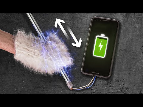 Видео: МОЖНО ЛИ ЗАРЯДИТЬ ТЕЛЕФОН ОТ СВИТЕРА?