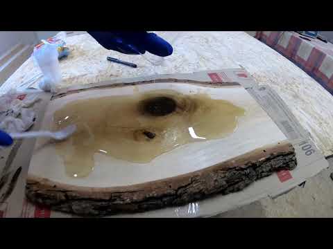 Видео: Эпоксидка для столешниц. Тест эпоксидной смолы