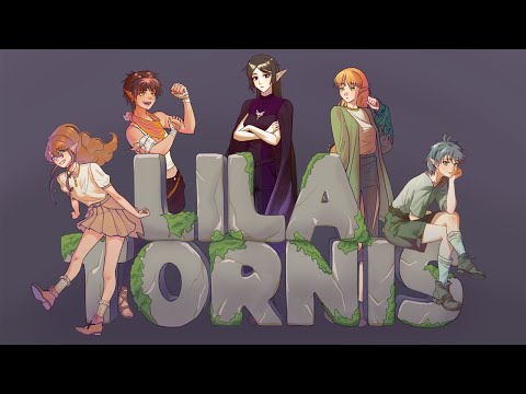 Видео: Лила Торнис - Новелла про Эльфиек в магической академии [АНОНС]