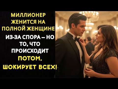 Видео: Миллионер женится на полной женщине из-за спора — но то, что происходит потом, шокирует всех!