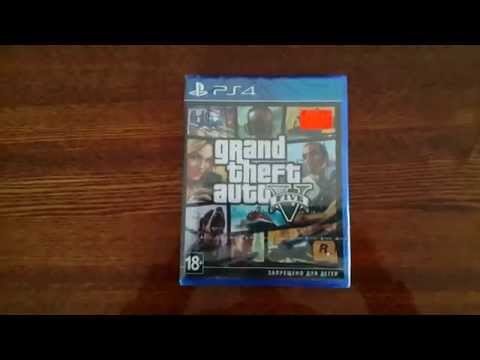 Видео: Распаковка GTA 5 для PS 4