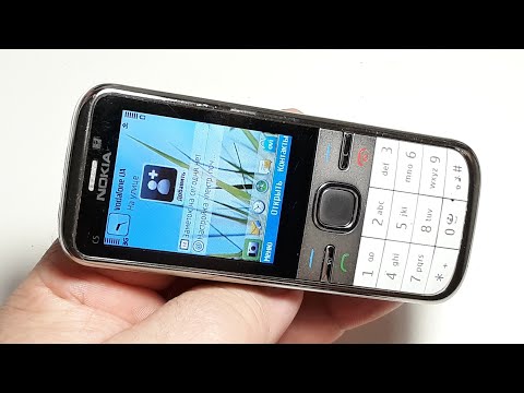 Видео: Nokia C5-00 White RM-645. Красивый ретро телефон из Германии. Отвязал от оператора