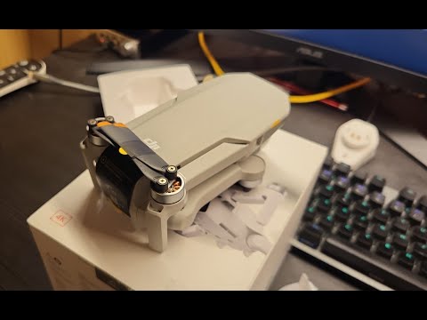 Видео: Распаковка и тестирование дрона DJI MINI 4K / Unboxing and testing the DJI MINI 4K drone