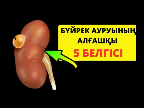 Видео: БҮЙРЕК АУРУЫНЫҢ АЛҒАШҚЫ 5 БЕЛГІСІ. Буйрек ауруы. Буйрек ауруынын белгилери