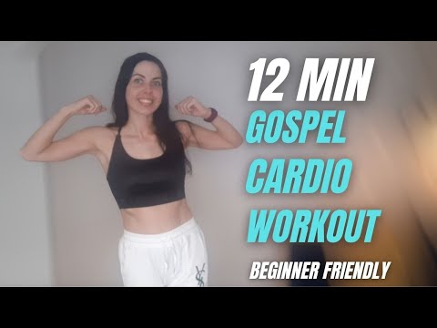 Видео: 12 мин ШАГИ + КАРДИО - В ритме Gospel / Сжигаем калории, без разговоров