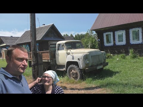 Видео: Неожиданная встреча в деревне с внучкой ветерана. Деревня в глубинке.